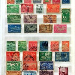 71 different stamps from the Caribbean-cuba