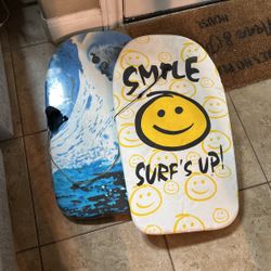 2 Boogie boards 