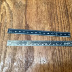 6 Inch Machinist Rulers Three Dollars Each Or Two For Five