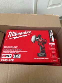 Milwaukee M12 Cordless Sander/Polisher