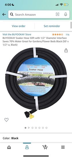 BUYOOKAY Soaker Hose 50ft