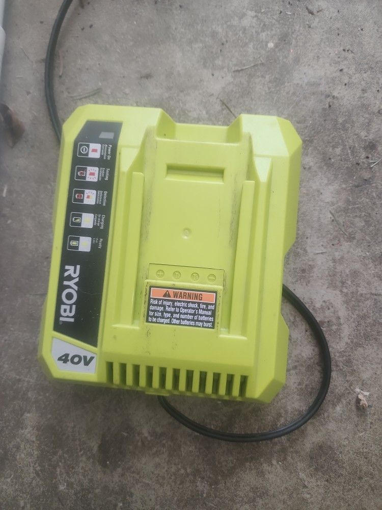 40 Volt Ryobi Charger