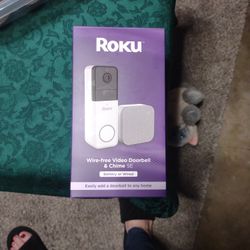 Roku Wire Free Video Doorbell & Chime SE