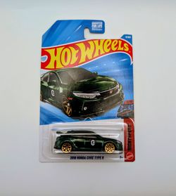 Hot Wheels 2018 Honda Civic Type R Night Speed 1:64 Green Diecast Unopened Box