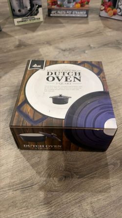 Enamel Cast Iron Dutch Oven 3 Quart