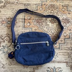 Kipling Crossbody Bag Navy Blue