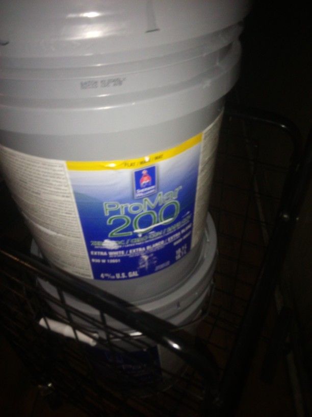 2 5 Gallon Sherwin Williams Paint (10gal Total)