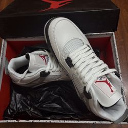 Jordan 4 Retro White Cement