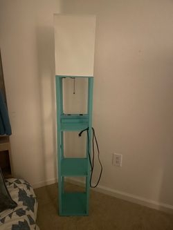 Floor Lamp with Shelves
