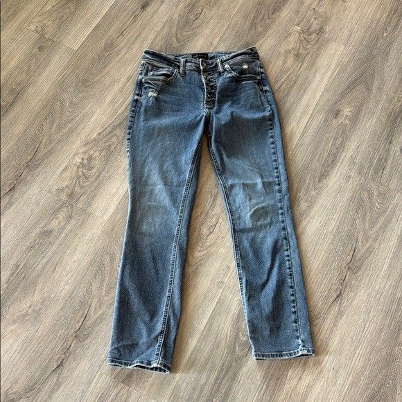 Silver Jeans most wanted straight denim jeans size 27
