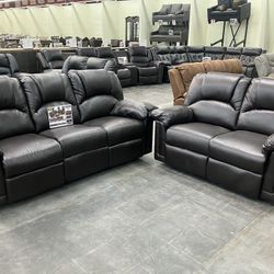 3pc Recliner Sofa Set 