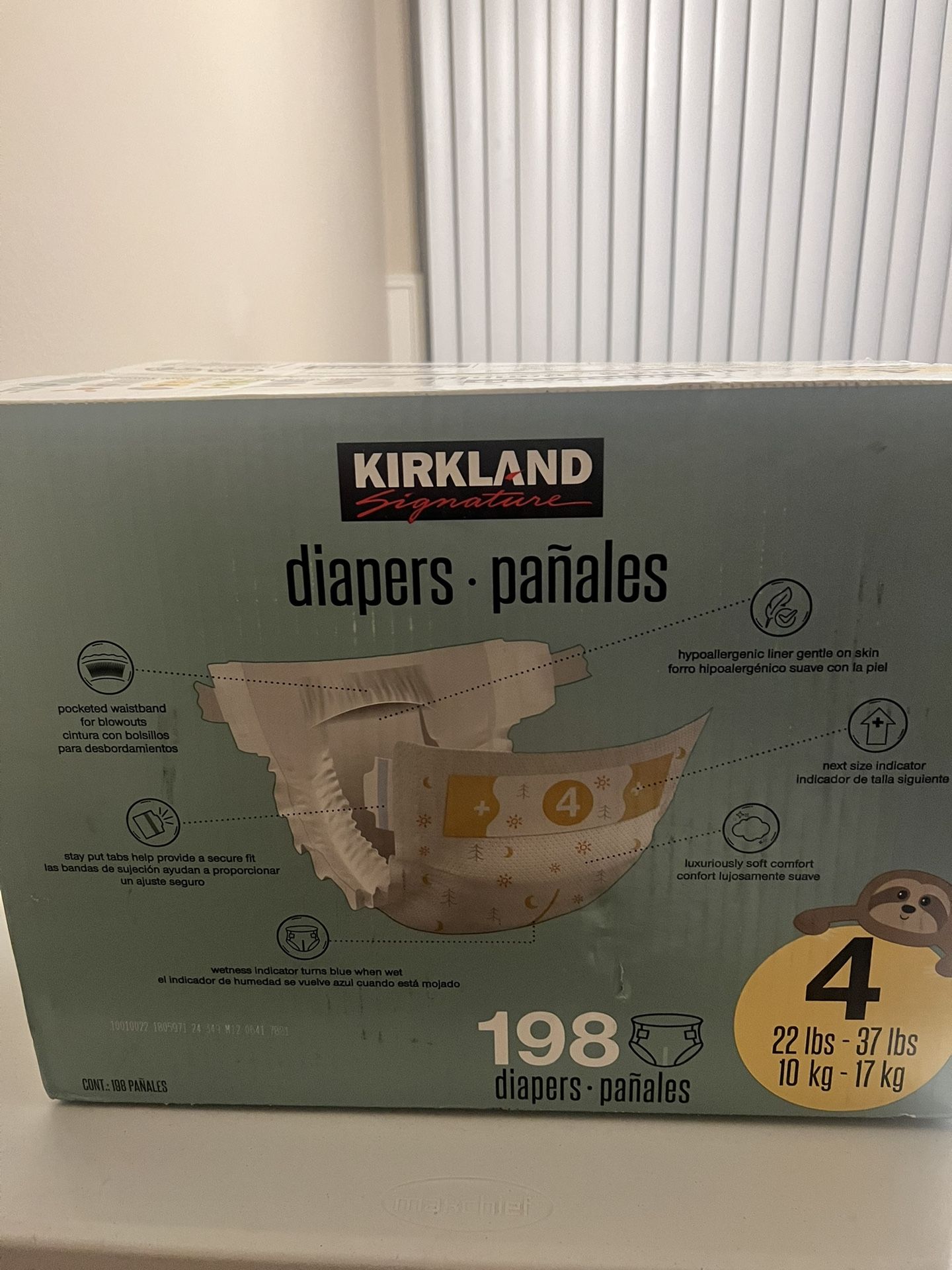 Kirkland Size 4 Diapers