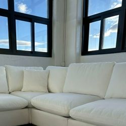 White Cloud Couch Modular Sectional Sofa 