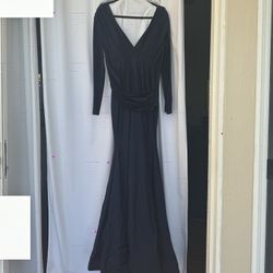 Amelia Couture Navy Blue Dress