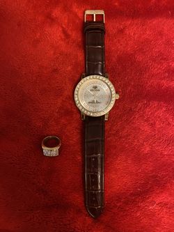 Ice Star watch and ring