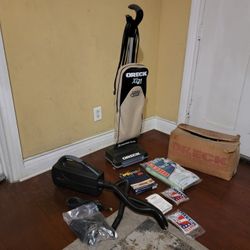Genuine Oreck XL21 Bag Vacuum Cleaner Hypo Allergenic & New Oreck Compact Canister Vac & Accessories