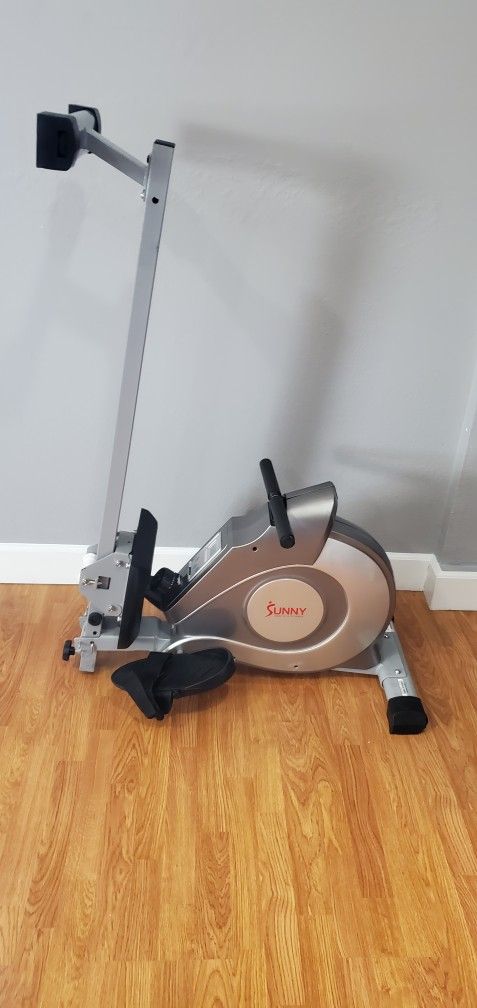sunny health  magnetic rower