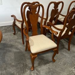 OBO 6 (six) Dining Wood Chairs