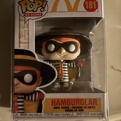 Funko Pop Ad Icons McDonalds: Hamburglar #181 Vinyl