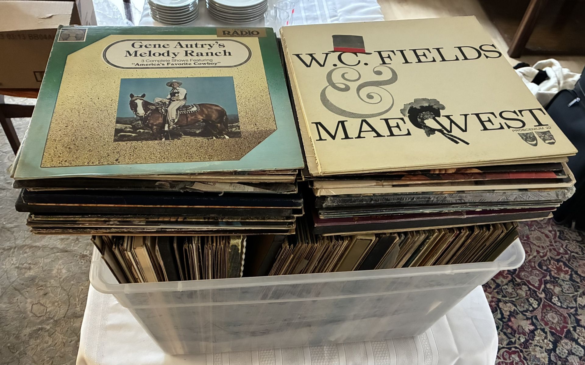 Approx 140 LP + Fifty 45 & 78 Records. Classical, Pop, International ...