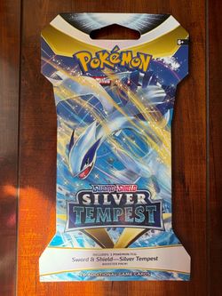 Pokemon SWSH Silver Tempest Sleeved Booster Pack! Lugia Art! New/Sealed! 💎
