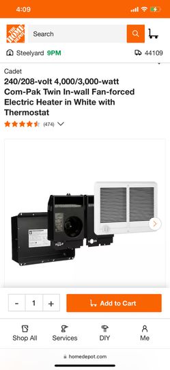 Cadet Wall Heater