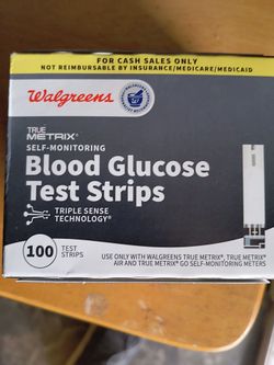Glucose test strips