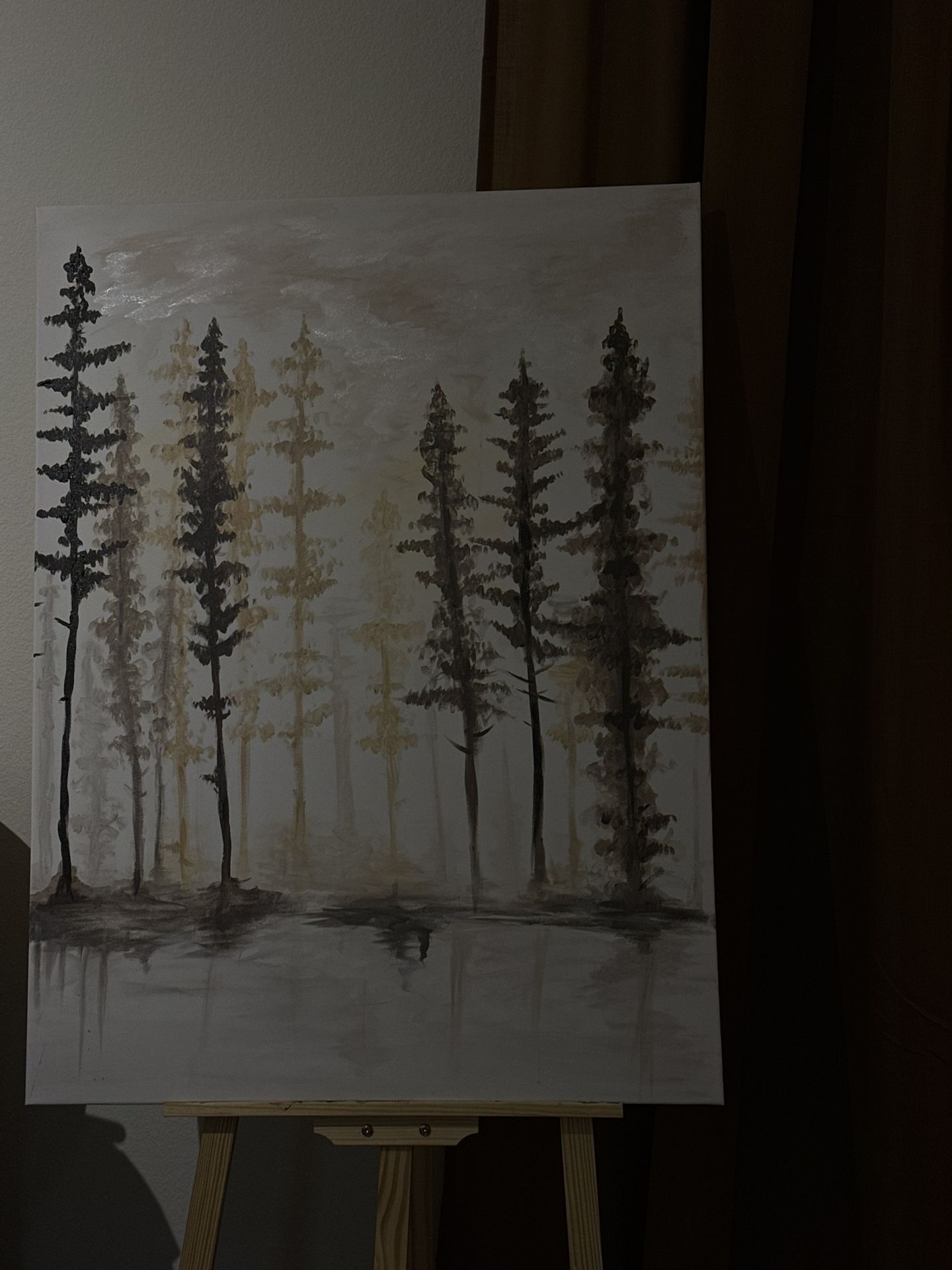 Living Room Canvas beige colors