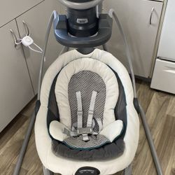 Graco DuetSoothe Swing & Rocker – MINT! 💫   