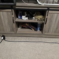 Set of entertainment centers