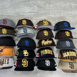 San Diego Padres Snapbacks 35$ Each