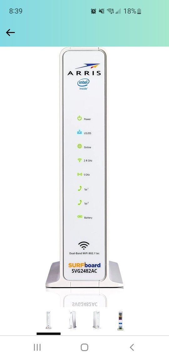 ARRIS SURFboard SVG2482AC