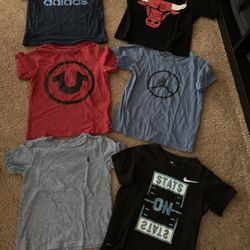 Boys Shirts Size 3t , 4 & 5