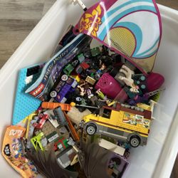 16lbs Lego Bulk - Harry Potter - Star Wars - Friends - City 