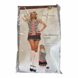 Sailor Adult Women’s Halloween Costume. Size M/L (New) *Hat *Dress