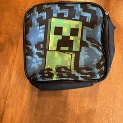 Boys Minecraft Lunch Bag Shipping Available 