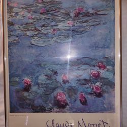 CLAUDE MONET ( WATER LILIES) Poster