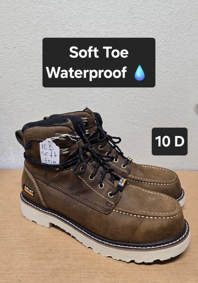 Ariat Work Boot Size 10 D SOFT MOC TOE