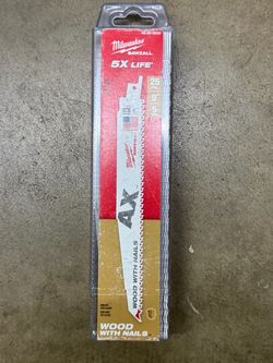 Milwaukee Sawzall Wood Blades 25-Pack