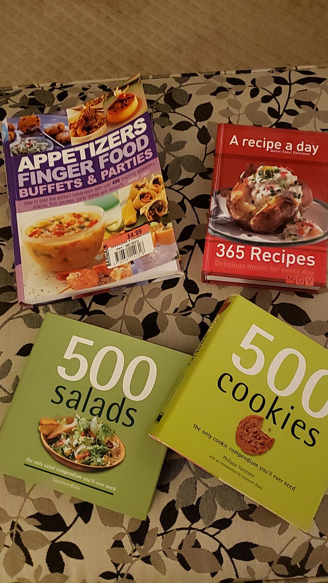 Assorted Cookbooks- 4 for $8