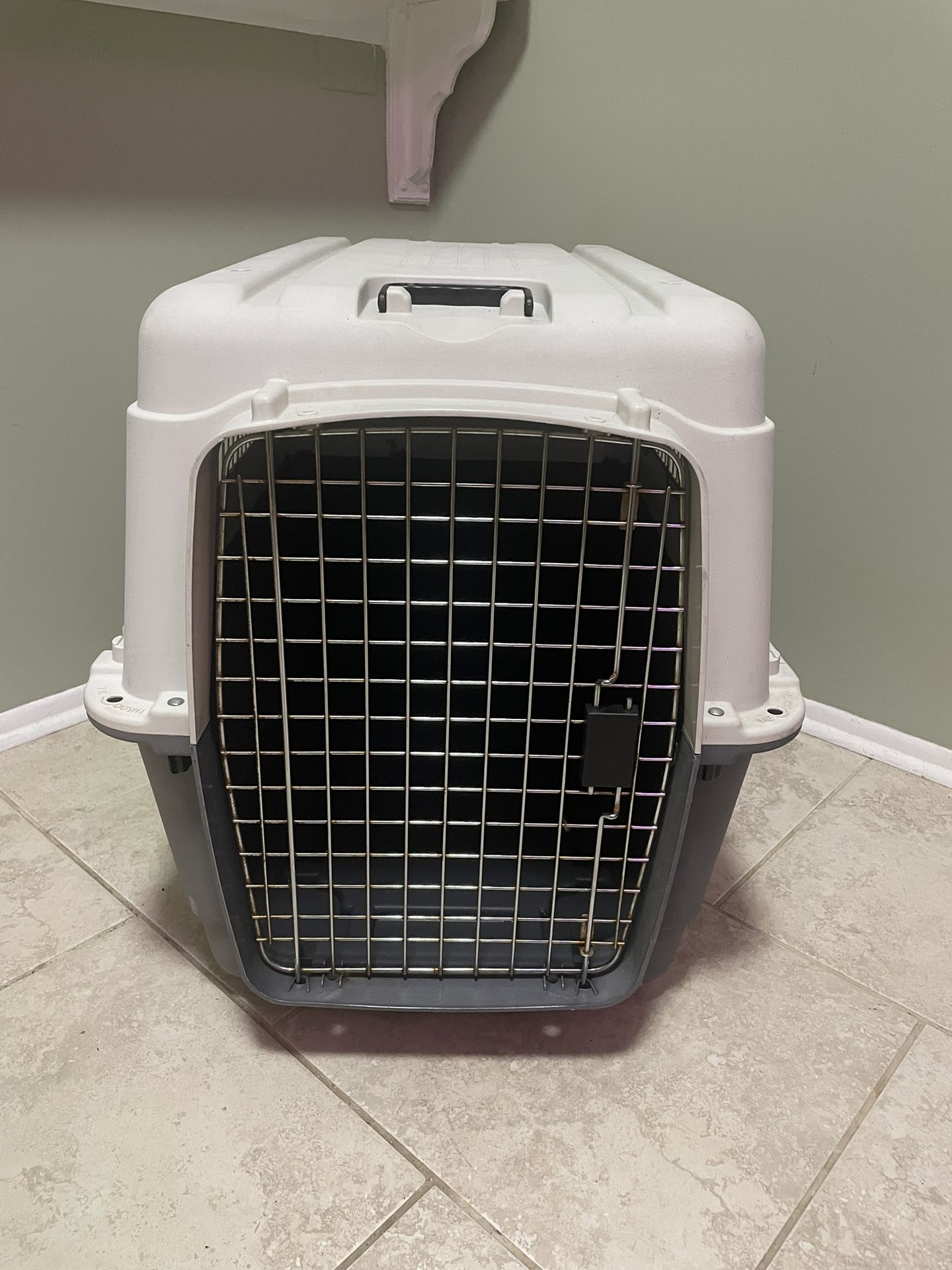 Extra-Large Pet Travel Crate – Hard Shell Kennel for Dogs or Cats