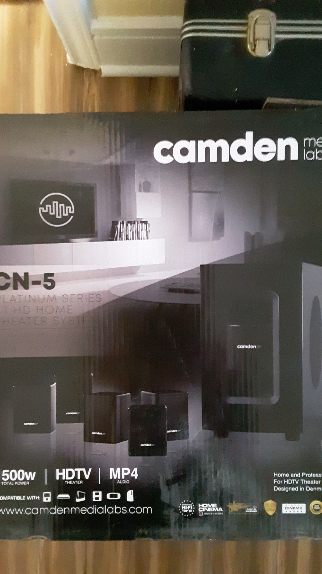 Camden media labs. CN-5 Platinum series 5.1 HD Home. Theater System Original price $1939.00