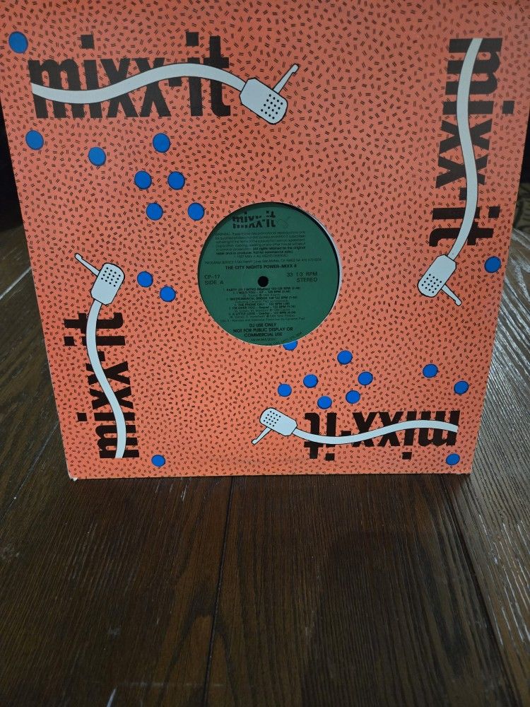 Mixx-It Vinyl Record