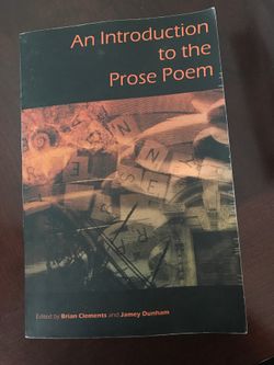An introduction to the prose poem