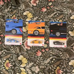 Limited Edition Walmart Hot Wheels Porsches