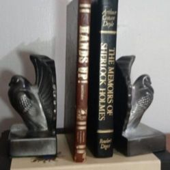 VINTAGE PIGEON - DOVE BOOKENDS 7"×3"