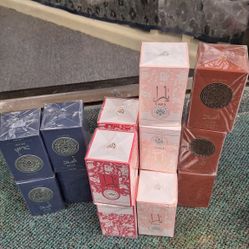 Men and women's Cologne in perfume.