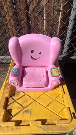 Small kids pink chair