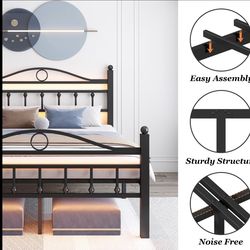 NEW Queen Bed Frame – Still Sealed, Never Used – Great Deal