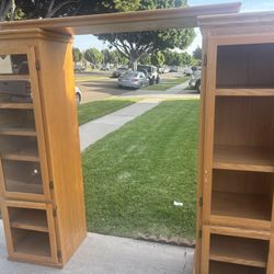 Entertainment Center Oak 